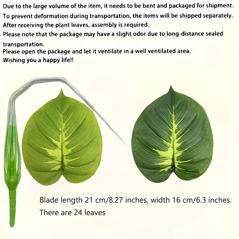 2 large faux palm trees - Indoor/outdoor use, home, office, wedding, festive - maintenance free, event green plants, easy to care for leaves decorative fruit decor natural   Nature Ornaments